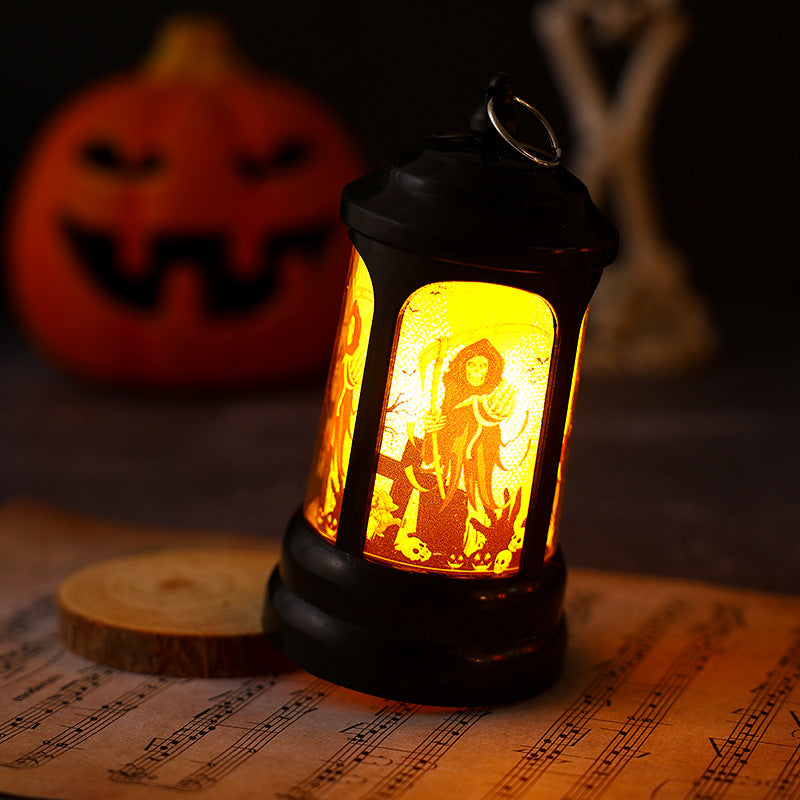 Dekorative Halloweenlaterne Karnz