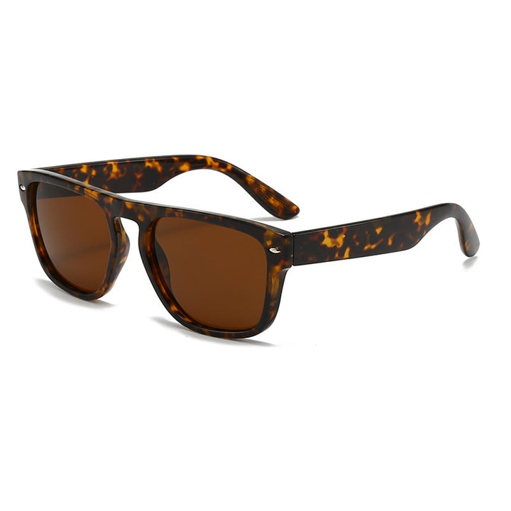 Damen Klassische Sonnenbrille im modischen rechteckigen Design Karnz
