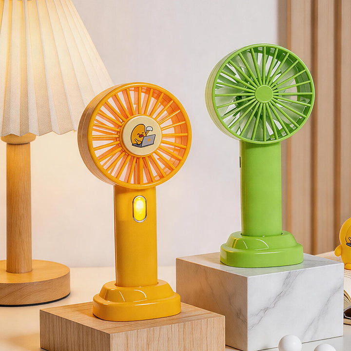 Damen Tragbarer Handheld Ventilator mit lustigem Tierdesign Karnz