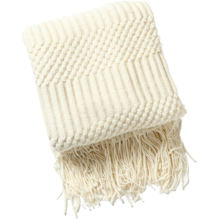 Stylische Texturierte Wurfdecke