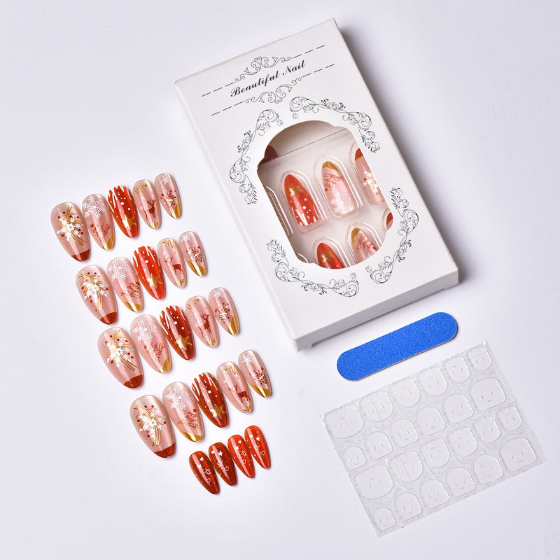 Dekorative Nagelkunst