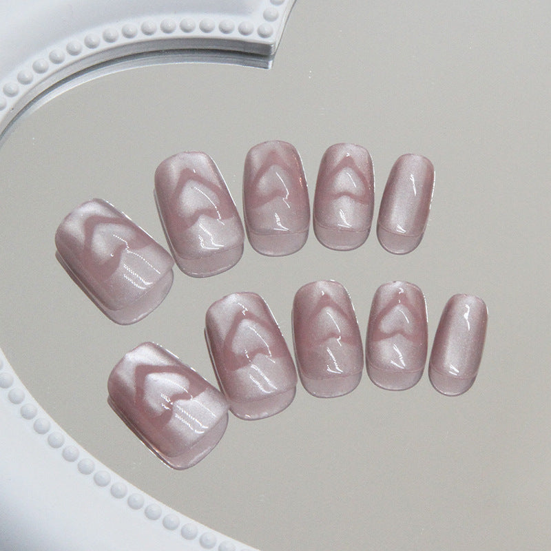 Herz-verzierte Gradient-Nagelkunst-Kit Karnz
