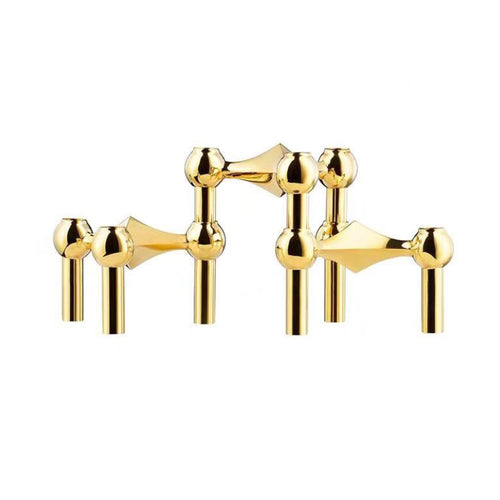 Dekorative goldene Skulptur