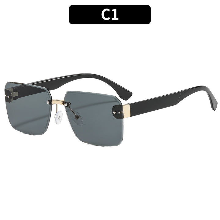 Elegante moderne quadratische Sonnenbrille