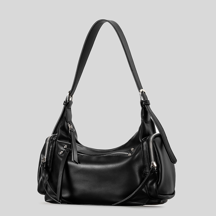 Mehrfächige lässige Hobo-Tasche