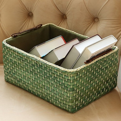 Handgefertigter Organizer-Korb mit Zwei Griffen Karnz