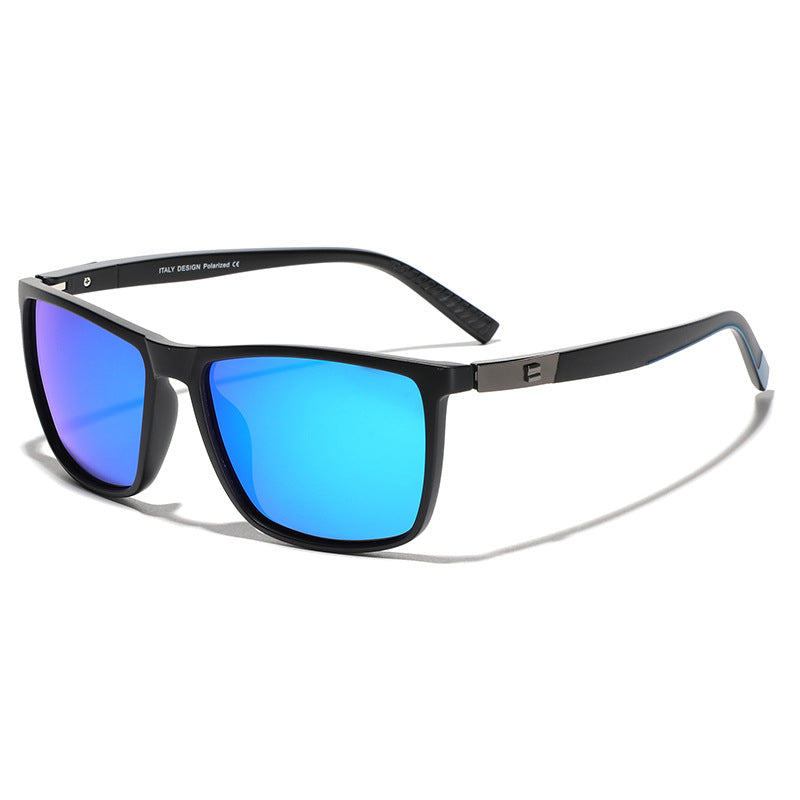 Damen sportliche Sonnenbrille mit polarisierenden Gläsern und flexiblem Gestell Karnz