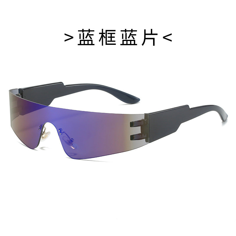 Damen Sportliche Sonnenbrille mit trendigem, winddichtem Design Karnz