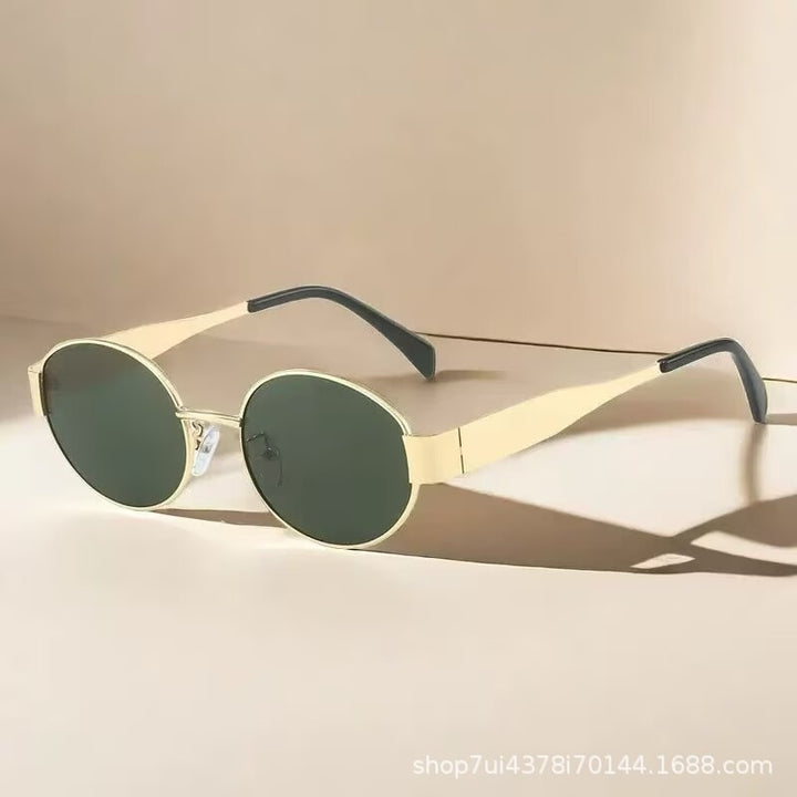 Retro-Runde-Rahmen-Sonnenbrille Karnz
