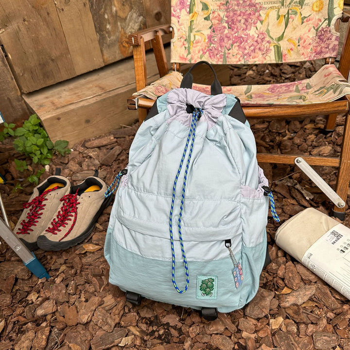 Leichte lässige Kordelzug-Rucksack