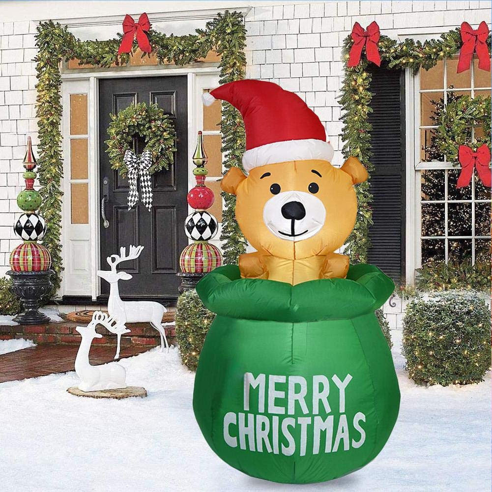 Aufblasbare Weihnachtsbären-Dekoration