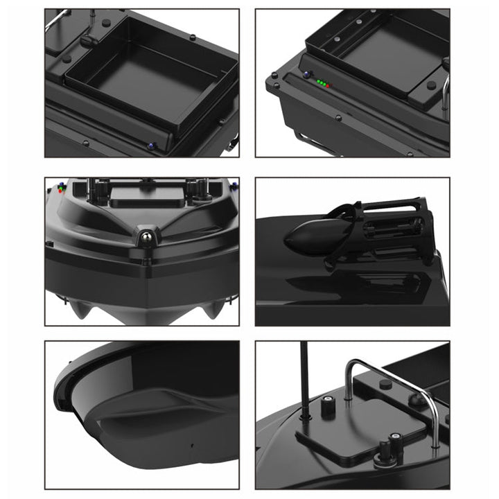 D16 Smart RC Angelköderboot, 2 kg Traglast, 500 m