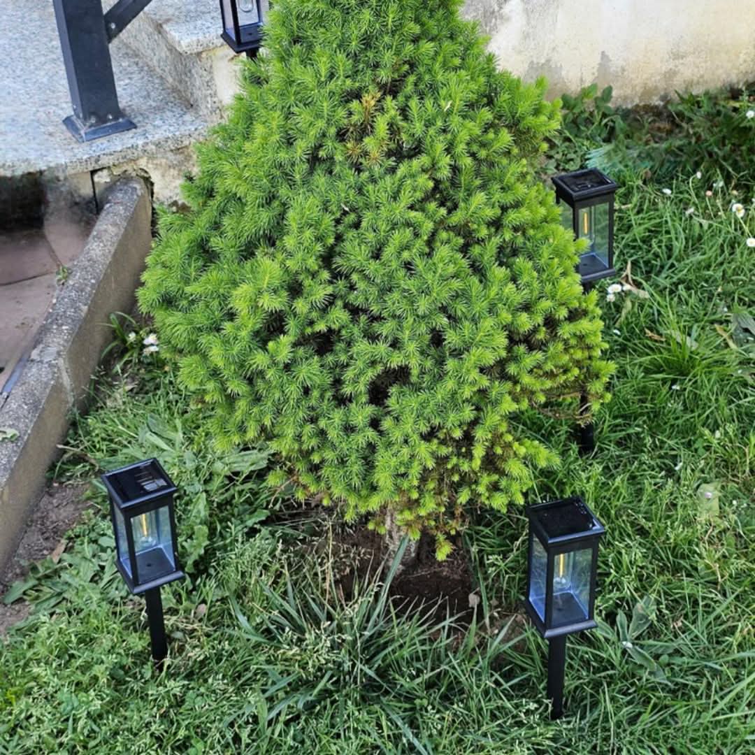 Kabellose Solar-Gartenlaterne – GlowPath