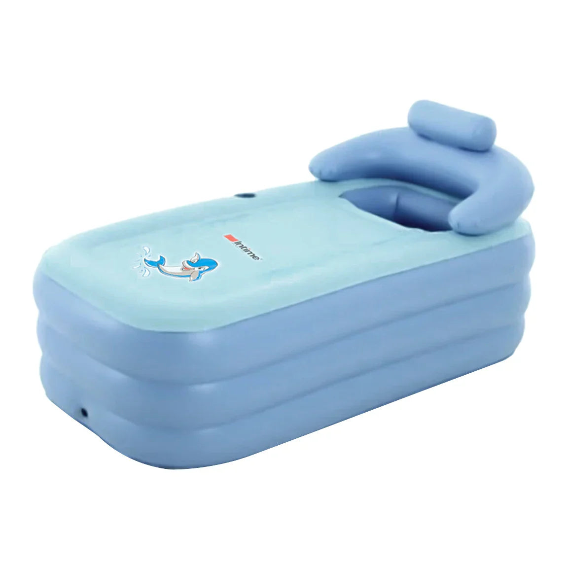 Aufblasbare Babybadewanne mit Polsterunterstützung – Bequemer und sicherer Pool für Babys | Karnz