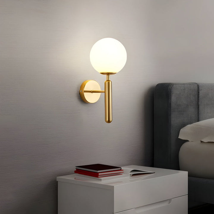 GlansBol Wandlampe – warmer Atmosphärenmacher mit Kupferakzenten | Karnz