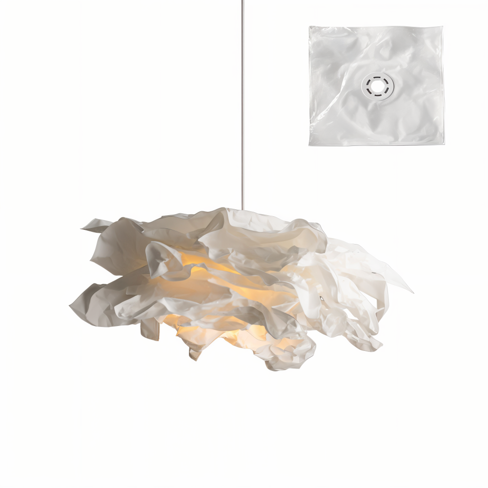 Creative Clouds Pendelleuchte – DIY Papier-Deckenlampe mit künstlerischem Reiz | Karnz