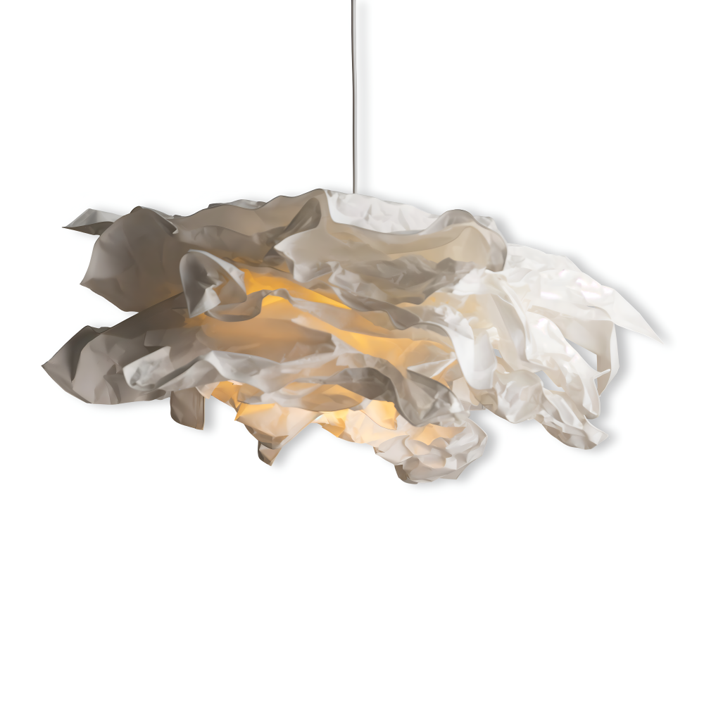 Creative Clouds Pendelleuchte – DIY Papier-Deckenlampe mit künstlerischem Reiz | Karnz