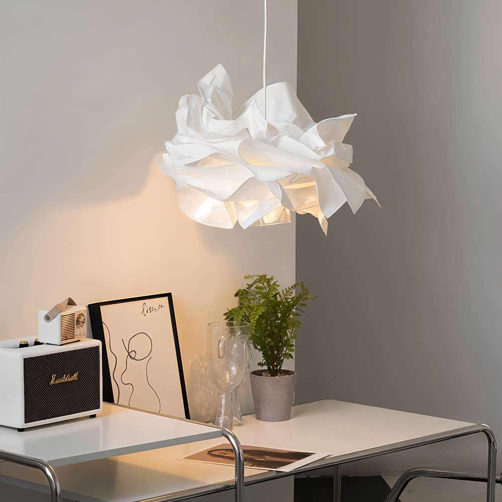 Creative Clouds Pendelleuchte – DIY Papier-Deckenlampe mit künstlerischem Reiz | Karnz