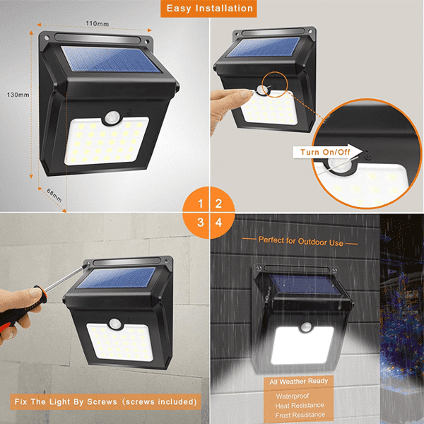 Outdoor Bewegungsmelder-Lampen | Karnz