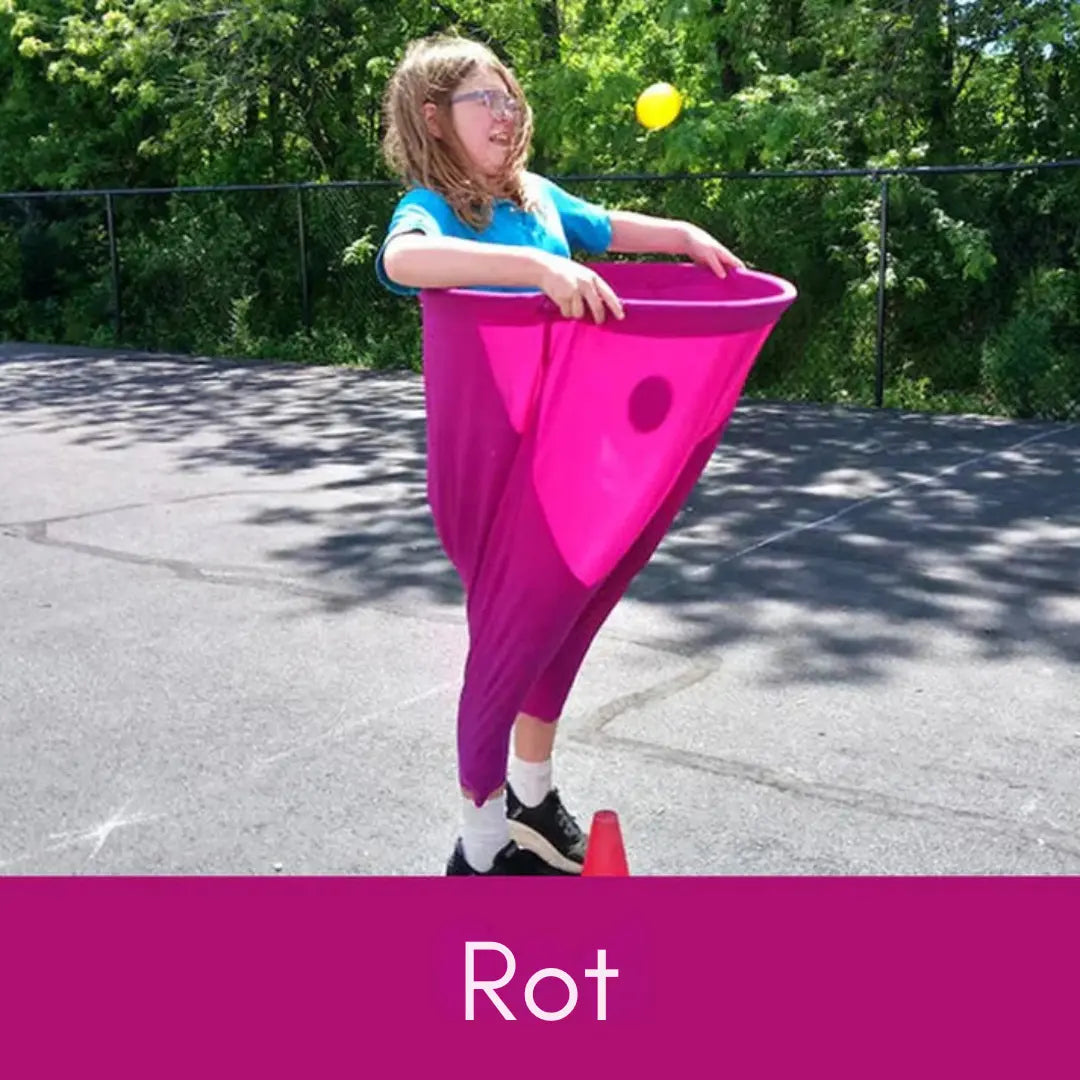 Outdoor-Catch-Spiel mit riesigen Hosen für Gruppen-Spaß