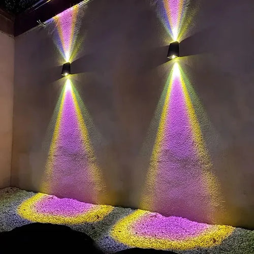 Wasserdichte Solarlichter für außen – LED-Wandleuchten für Garten & Terrasse | Karnz