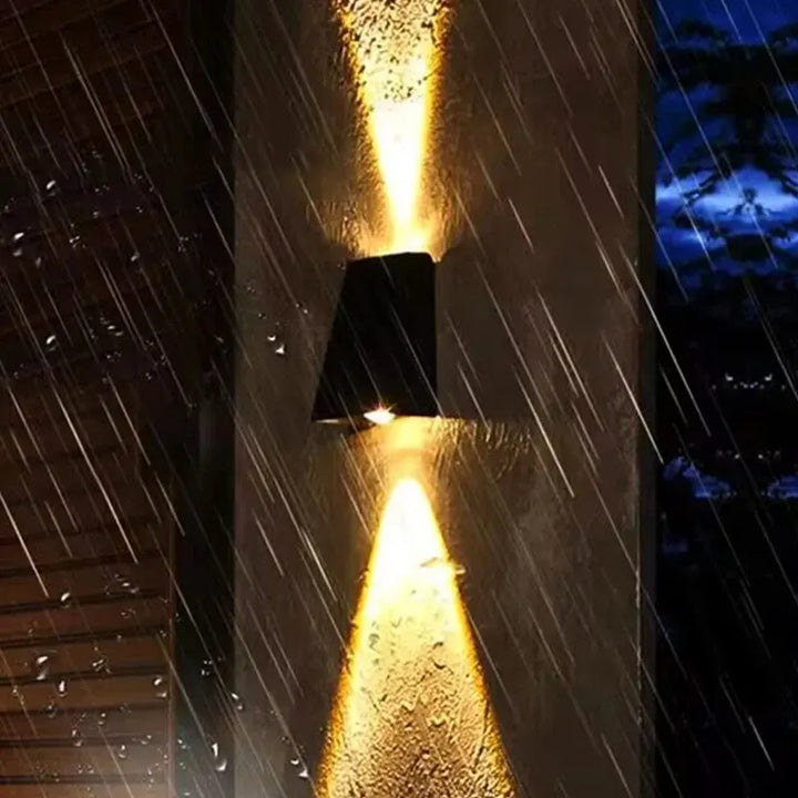 Wasserdichte Solarlichter für außen – LED-Wandleuchten für Garten & Terrasse | Karnz