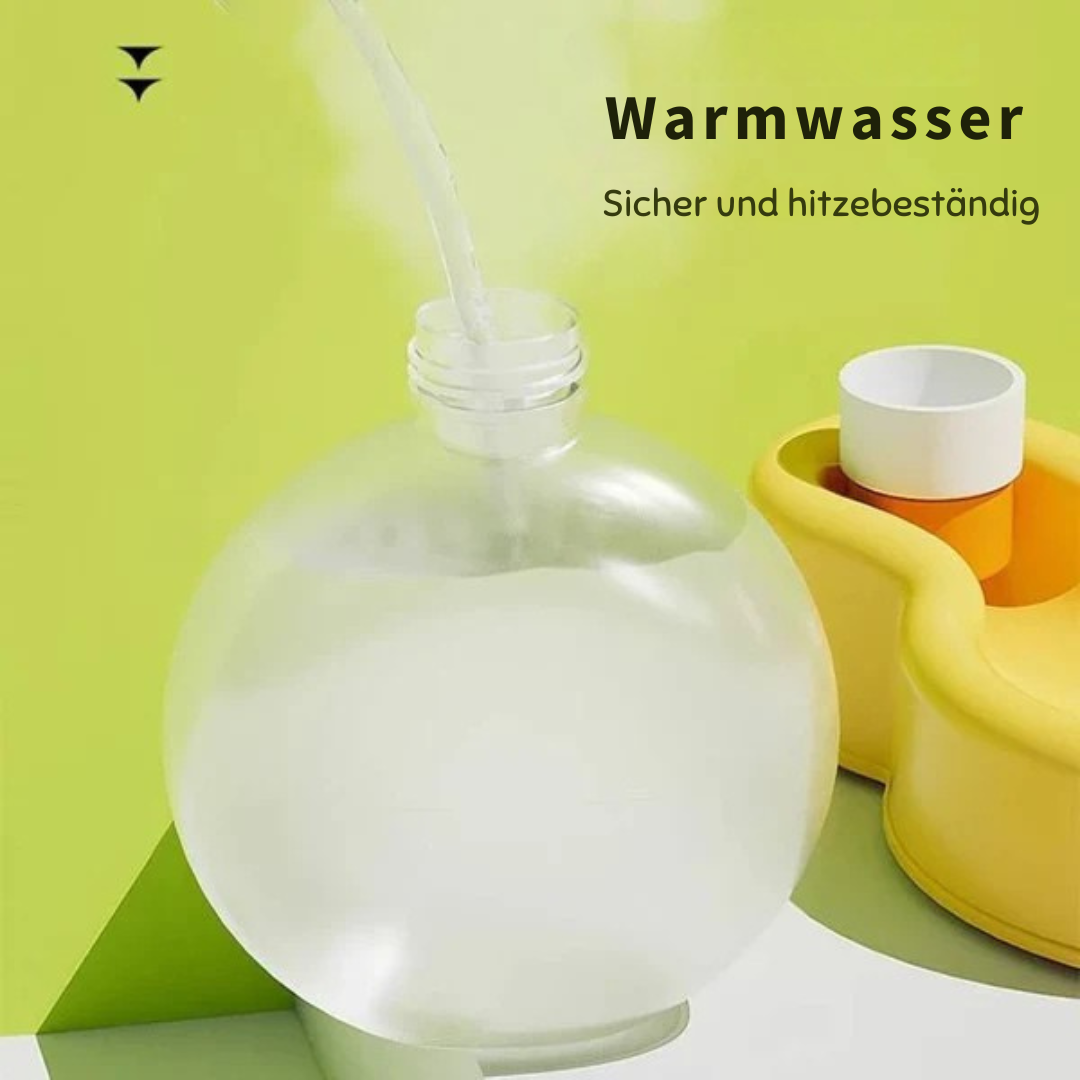 Outdoor-Wasserflasche für Hunde 500 ml mit Schüssel Karnz