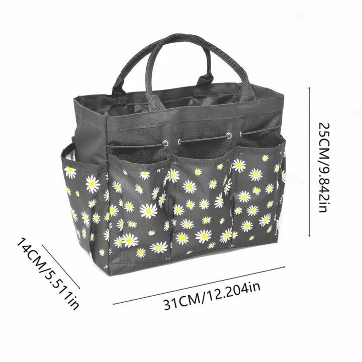 Oxford Floral Gartengeräte-Organizer-Tasche