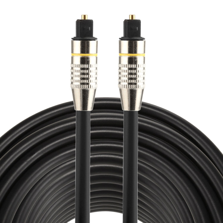 Sandsberg | 30m OD6.0mm vernickeltes Metallkopf Toslink männlich zu männlich digitales optisches Audiokabel