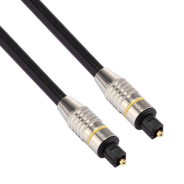 Sandsberg | 30m OD6.0mm vernickeltes Metallkopf Toslink männlich zu männlich digitales optisches Audiokabel