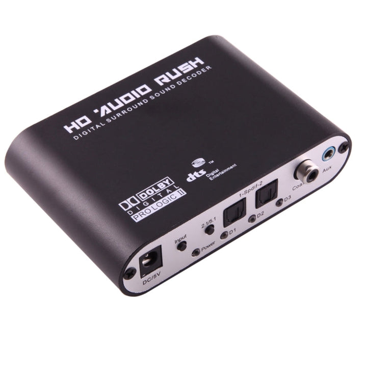 Sandsberg | NEWKENG 51R DTS / AC3 zu Analog 5.1 Audio / Stereo Audio Digital Audio Wandler Decoder