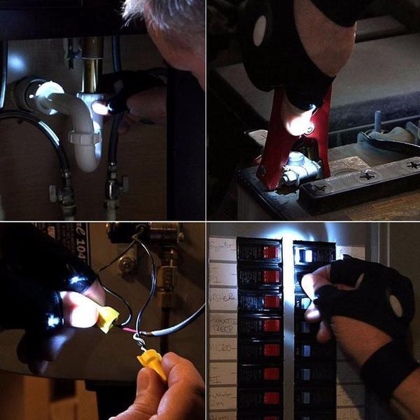 Eureka - Der erstaunliche LED-Arbeits-Handschuh | Karnz