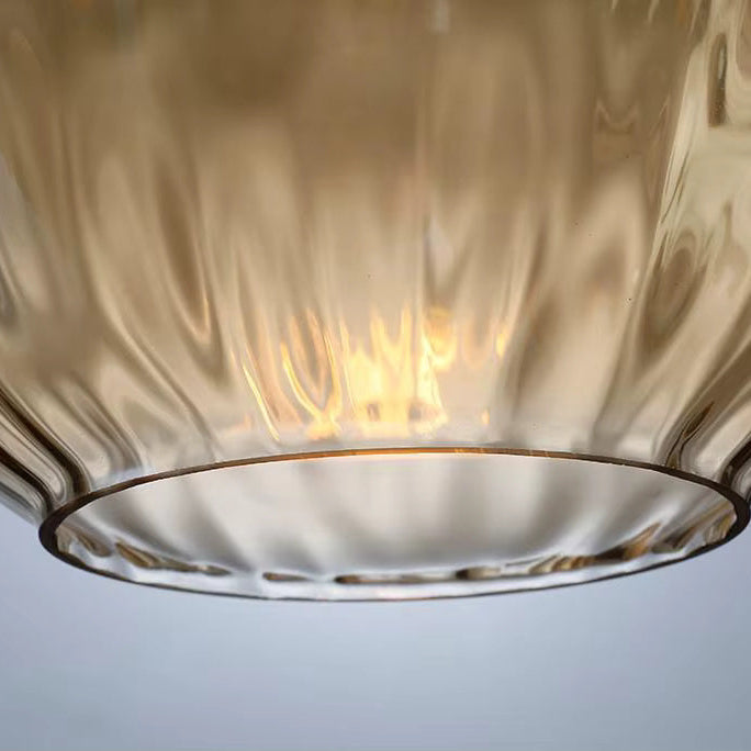 Vintage Tropfen Glas Pendelleuchte für das Esszimmer | Karnz