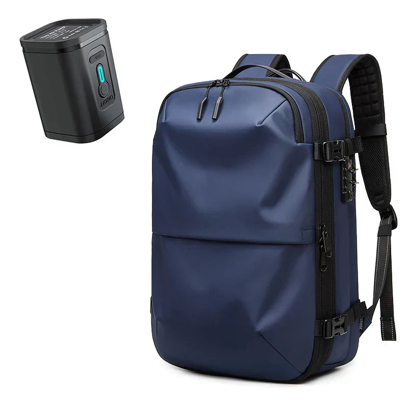 Packlite Slim – Wasserdichter Kompressionsrucksack mit USB-Anschluss für Handgepäck | Karnz