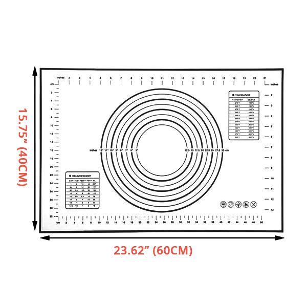 Pastry Measurements Silikon Antihaft Backmatte | Karnz