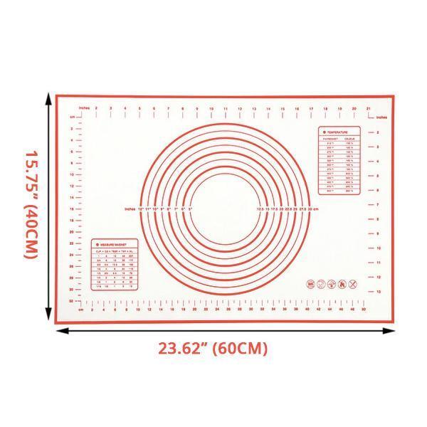 Pastry Measurements Silikon Antihaft Backmatte | Karnz