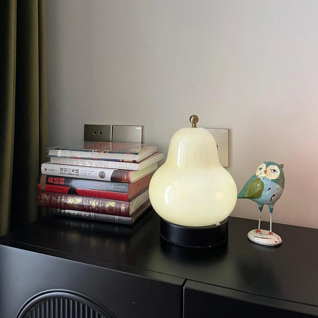 Birnenförmige Touch-Dimmerlampe mit warmem Licht Karnz