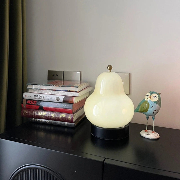 Birnenförmige Touch-Dimmerlampe mit warmem Licht Karnz