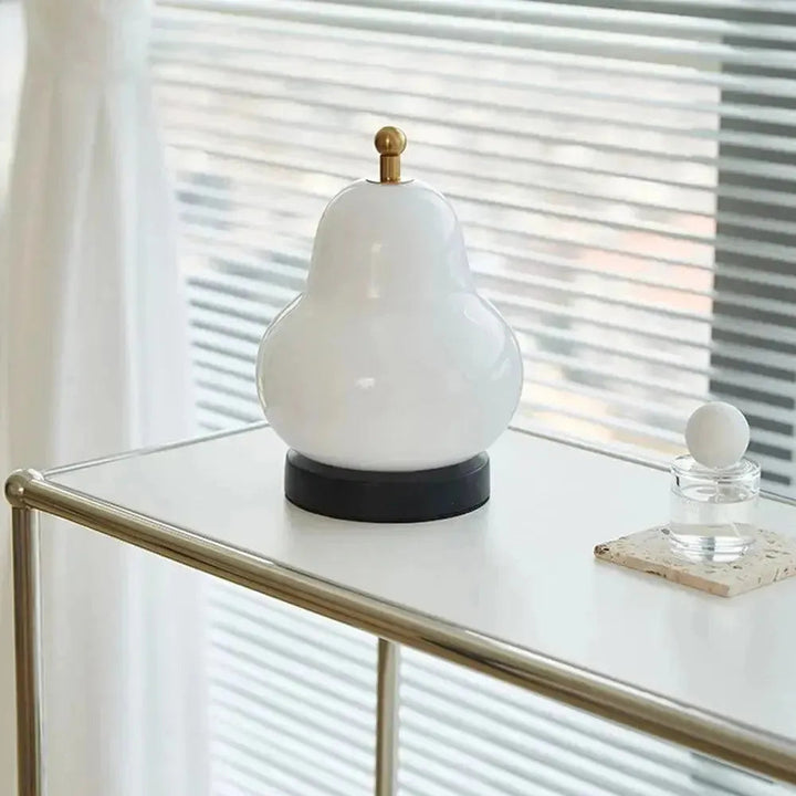 Birnenförmige Touch-Dimmerlampe mit warmem Licht Karnz