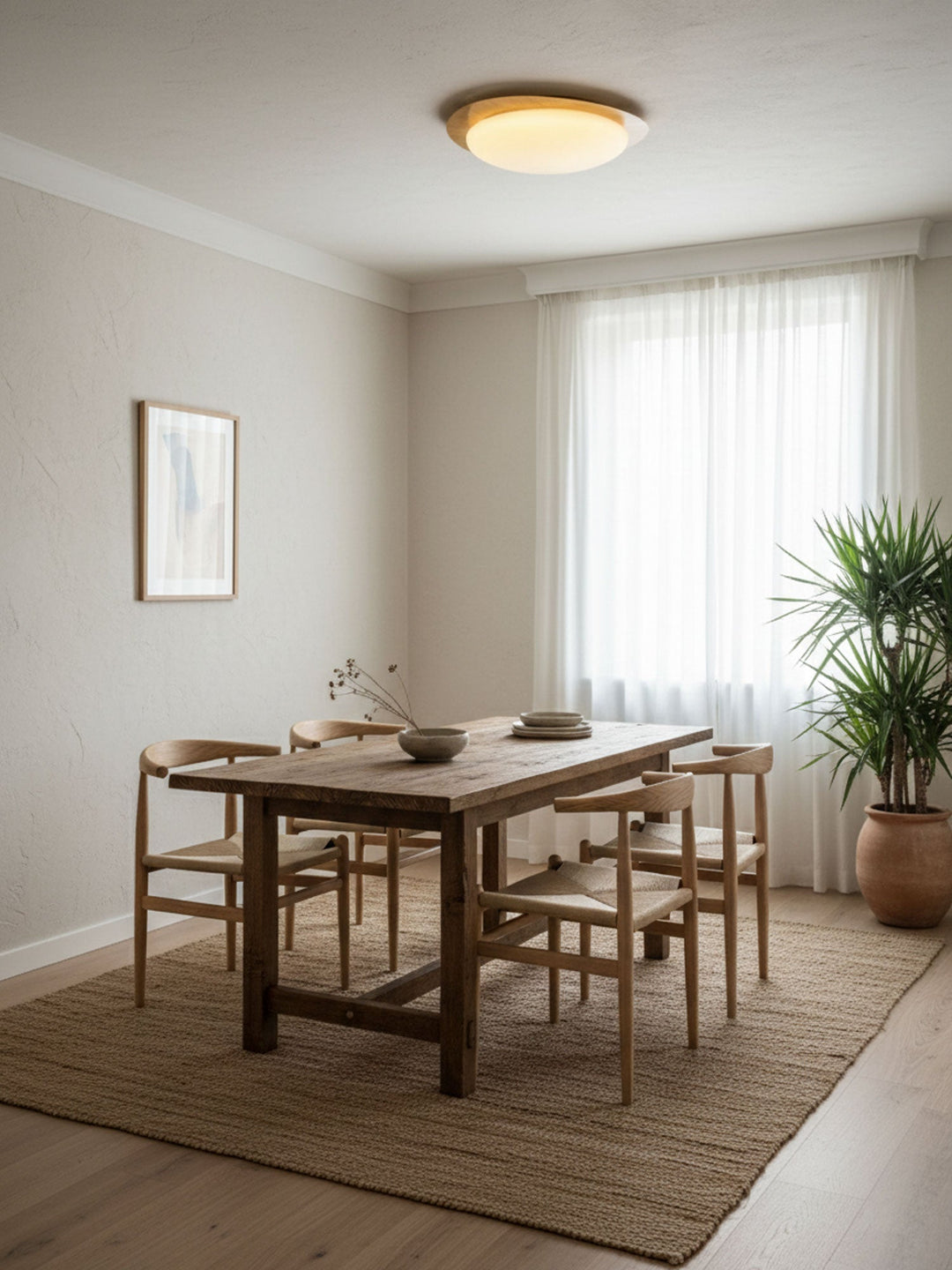 Flush Mount Pebble Metall Deckenleuchte | Karnz