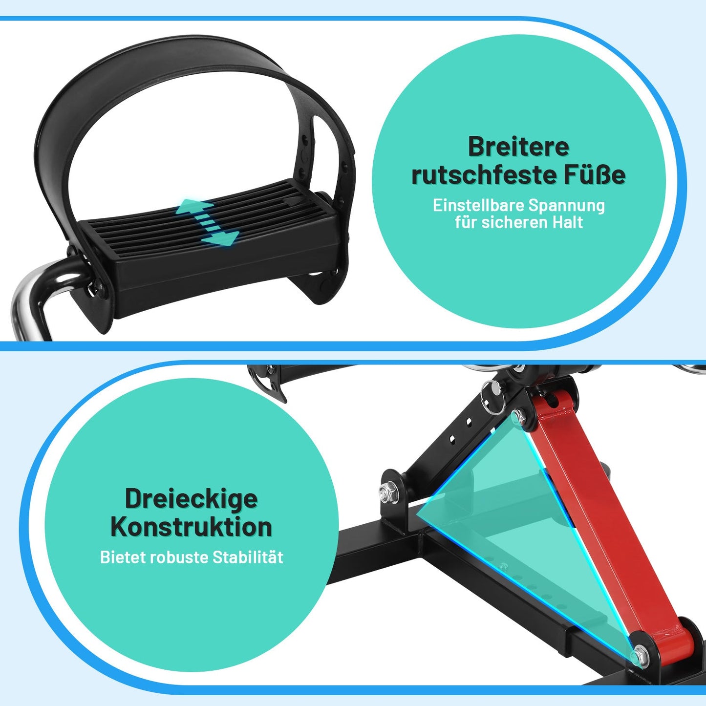 Mini Heimtrainer Pedaltrainer Mini Bike | Karnz