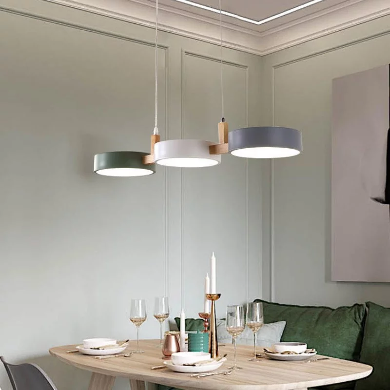 Nordic Multi-Light Cylinder Pendelleuchte für das Esszimmer | Karnz