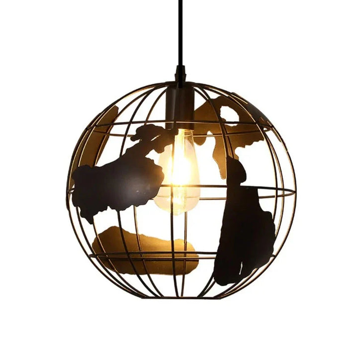 Kreative Erde Kronleuchter Pendelleuchte – Industrial Retro Design aus Metall | Karnz