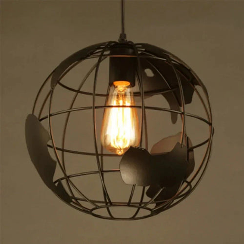 Kreative Erde Kronleuchter Pendelleuchte – Industrial Retro Design aus Metall | Karnz