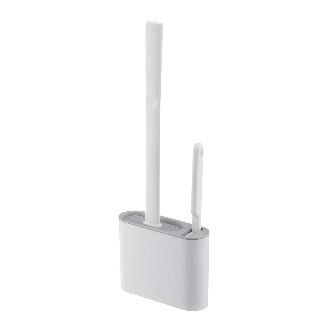 Silikon-Toilettenbürste mit Wandhalterung – Hygienisch & Langlebig | Ideal für Badezimmer & Gäste-WC