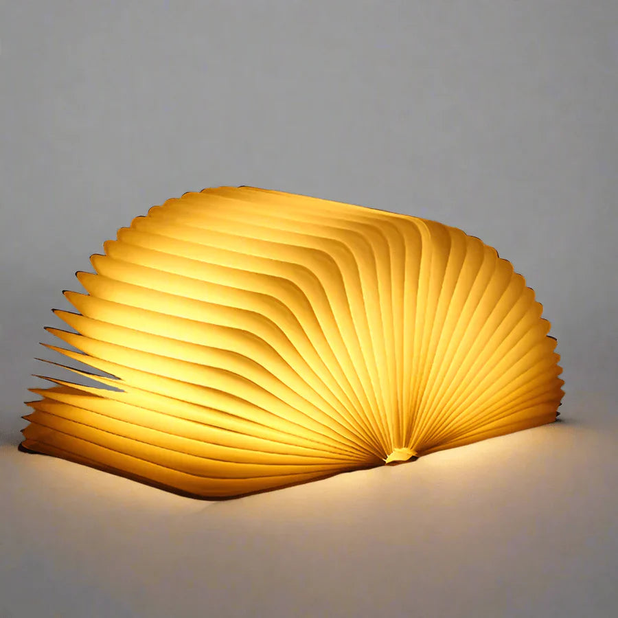 Faltbare Buchlampe mit warmem LED-Licht - StoryGlow | Karnz