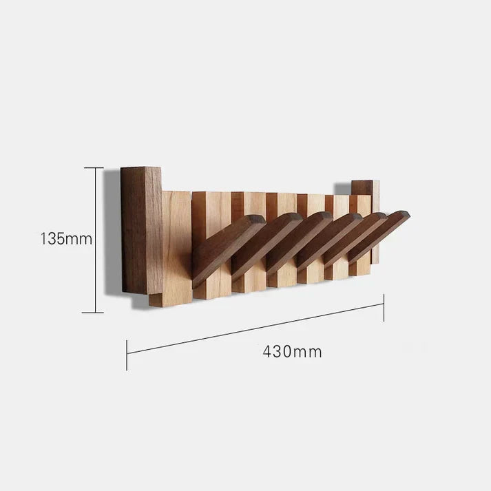 Piano Garderobenständer – Stilvoller und platzsparender Holz-Garderobenständer für Mäntel und Accessoires | Karnz