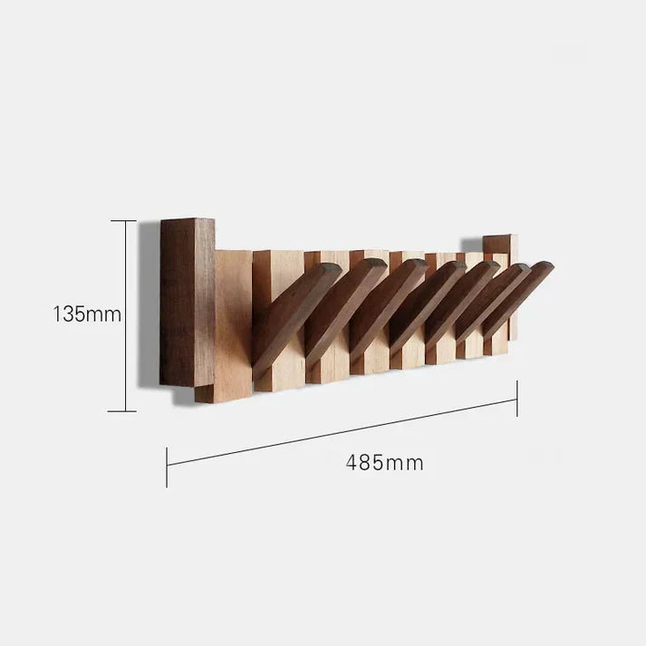 Piano Garderobenständer – Stilvoller und platzsparender Holz-Garderobenständer für Mäntel und Accessoires | Karnz