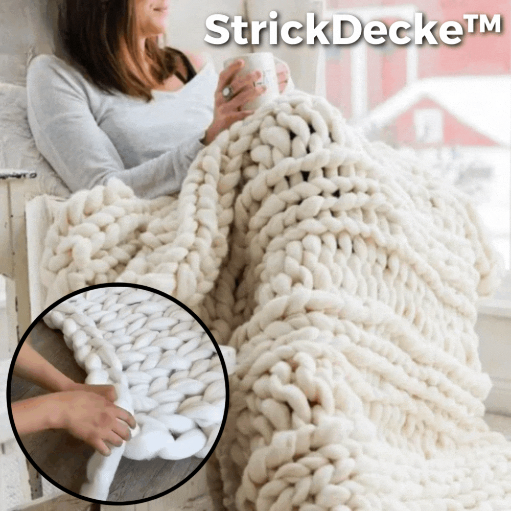 Strickdecke Schaffen Sie Wärme und Komfort | Karnz