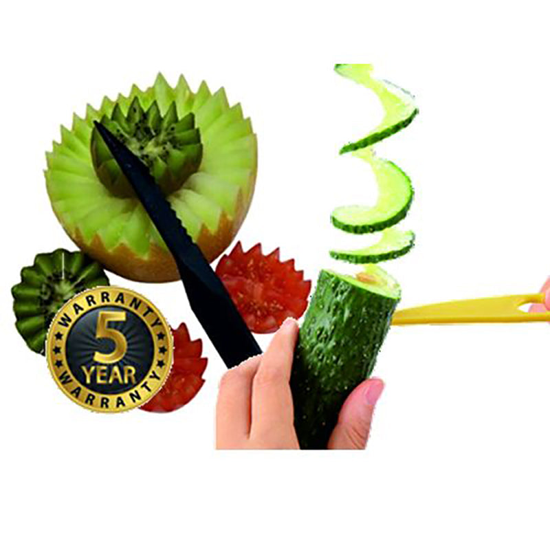 Karnz | Piranha Spiral Cutter & V-Messer Combo